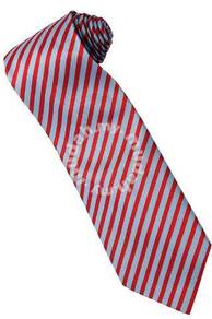 ER4 Red Blue Top Quality Striped Formal Neck Tie