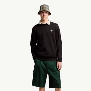 Moncler Logo Patch Cotton Sweatshirt