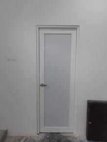 Aluminium Swing Door | Pintu Bilik Air Aluminium