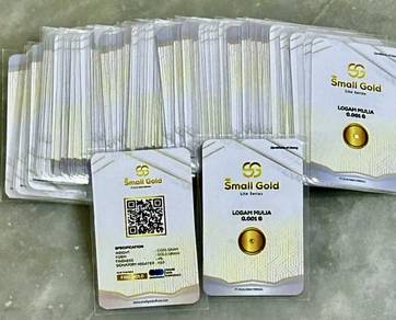 Small Gold Lite Series-81pcs (0.001g/pcs; 0.081g)