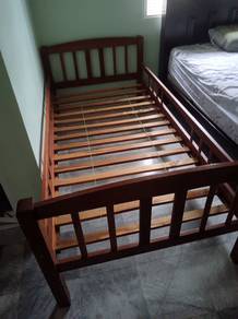 wooden bed frame