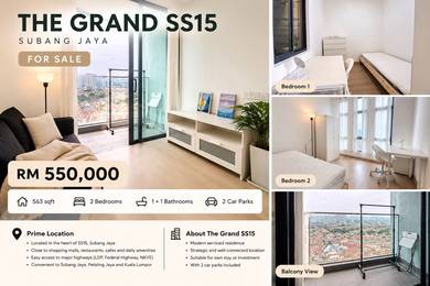 Service Residence For Sale in The Grand Subang Jaya SS15