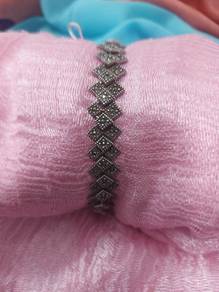 Silver marcasite bracelet 