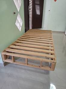 Preloved Wooden Bed Frame