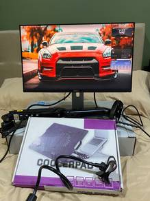 Dell U2414H IPS Monitor + Arm + Cooler