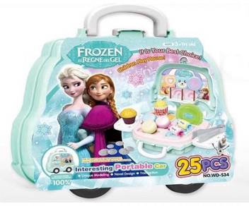 Frozen theme food Cart Toy Pretend Play