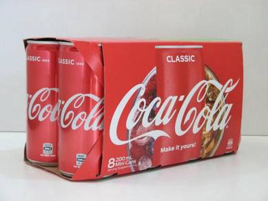 Coke Coca-Cola Australia 200ml Mini Can