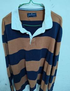 Blue Harbour Striped Rugby Shirt