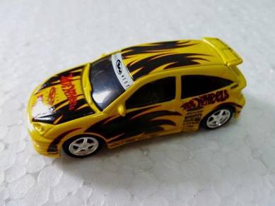 Hotwheels Ford Focus Yellow