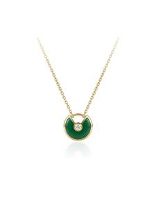 750 Jade Yellow Gold Chain EC00105YGC
