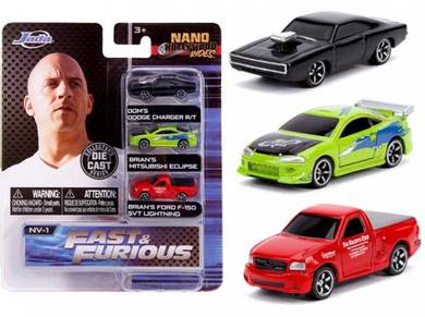 Jada Hollywood Rides Nano Diecast - Fast & Furious