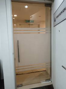 Install Glass Door + 12mm + Clear + Deliver +