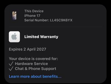 Iphone 17 (256GB)