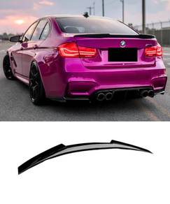 BMW F10 F30 F32 G22 G30 Rear Boot Spoiler Black
