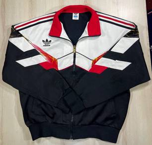 Adidas Trefoil Black Vintage Jacket #BH Used