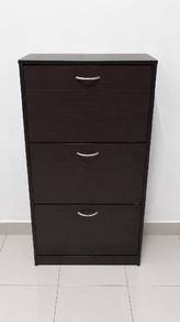 Shoe Rack Cabinet 3 Tier / Rak Kasut 3 Tingkat