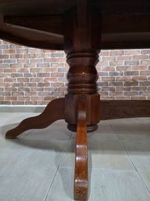 Long Solid Wood Dining Table