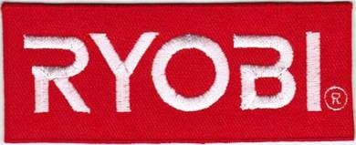 Ryobi Fishing Car Racing Badge Iron On Badge Patch