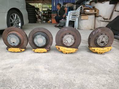 BREMBO Porsche 958 turbo 6 pot disc brake
