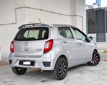 Perodua Axia E in Kampung Baru, KUL
