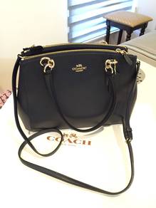 ORIGINAL COACH Small Christie Carryall Leather Bag