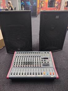 Motivity Mixer & 15 inch speakers 