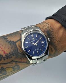 Custom Grand Seiko Mod 40mm Blue GS SBGH273
