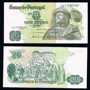 Portugal 20 escudos 1971 p173 unc