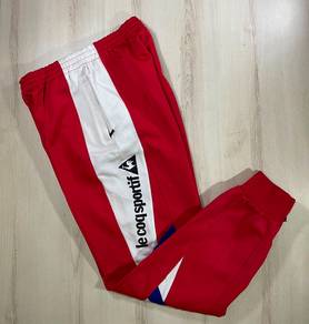 Le Coq Sportif Vintage Red Track Pants #DL Used