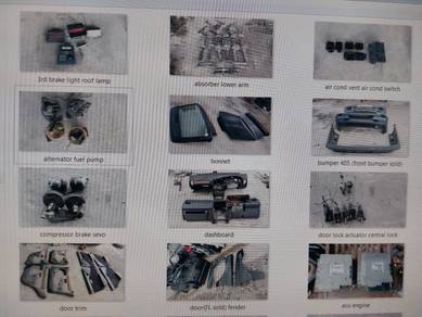 citroen zx / peugeot 405 spare part terpakai