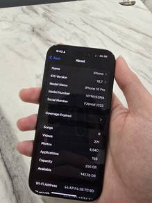 iPhone 16 Pro ⚫️ BH99 ZP iOS18 