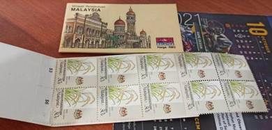 Mint Stamp Booklet Argo Wilayah State Malaysia1992