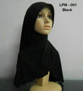 Tudung Lycra Plain (Size M) 1pc