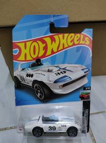 Hotwheels White Corvette Grand Sport Roadster
