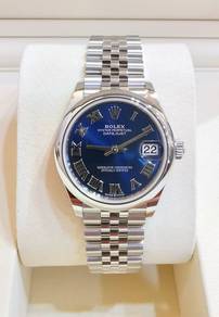《Brand New》 Rolex 278240 Datejust Blue Roman Dial