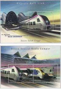 Miniature Sheet Toning KL Sentral Malaysia 2002