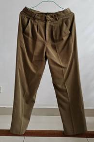 Women Long Pants Khaki Colour [Preloved]