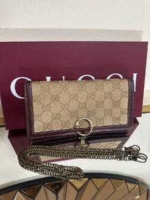 Authentic GUCCI GG Canvas Long Wallet / Clutch ❤️