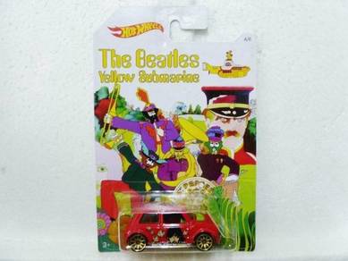 Hotwheels The Beatles Morris Mini Red