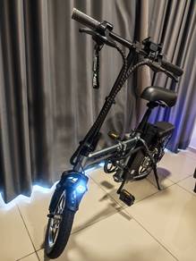 JIMOVE Folding Electric Bicycle – RM1600 (FREE Hel