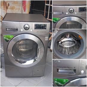 LG front load hot washer dryer 2in1 10.5/6.k