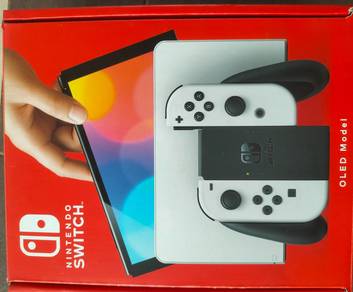 Rare White Nintendo Switch OLED Full Set
