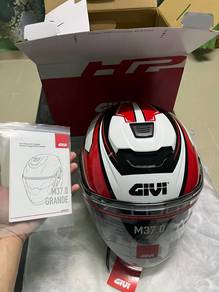 Original Helmet Givi M37.0 Grande Rosso Black Red
