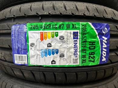 205/45/16 Haida HD927 Tyre 2026 Tayar