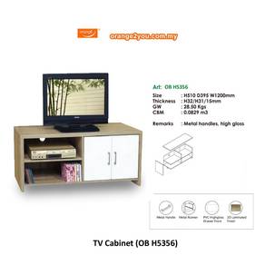Wooden TV Cabinet, Tv Consule, TV Rack (OB H5356)