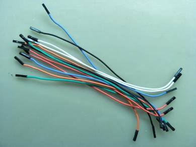 20cm female to female silicone connector lead 12 l
