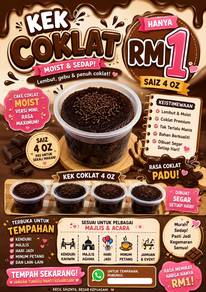 Kek Coklat dan Dadih