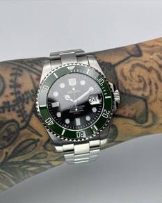 Custom Seiko Mod 43mm Starbucks MarineMaster Subma