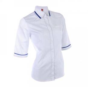 Baju Korporat Oren Sport Ladies F1 3100 White