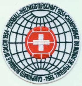 1954 5th FIFA World Cup Switzerland Football Patch